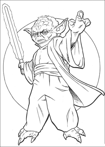 343x480 Star Wars Trade Federation Droid Starfighter Coloring Page