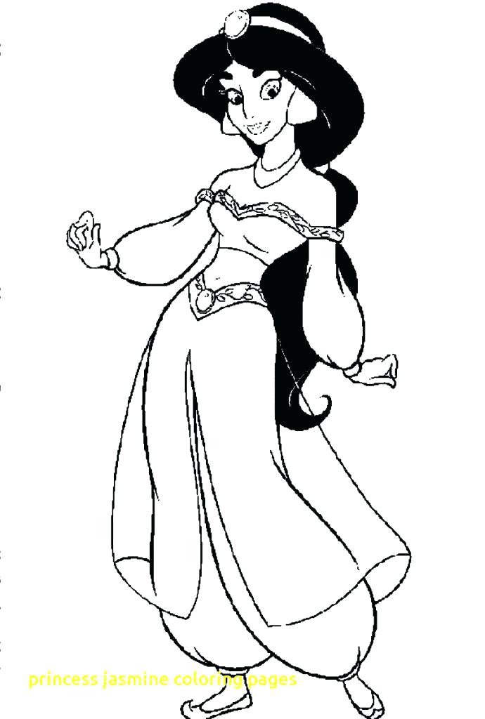 690x1024 Princess Jasmine Coloring Page Princess Jasmine Coloring Pages