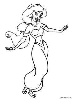 236x323 Printable Jasmine Coloring Pages For Kids Cool2bkids Disney