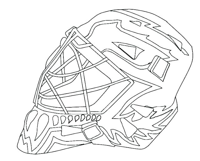 640x516 Goalie Mask Painting Template Images