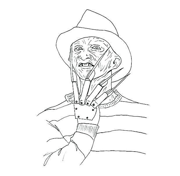 620x605 Jason Voorhees Coloring Pages Free Catholic Coloring Pages Me