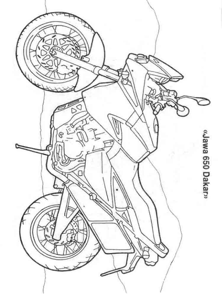 750x1000 Motorcycles Coloring Pages. Download And Print Motorcycles