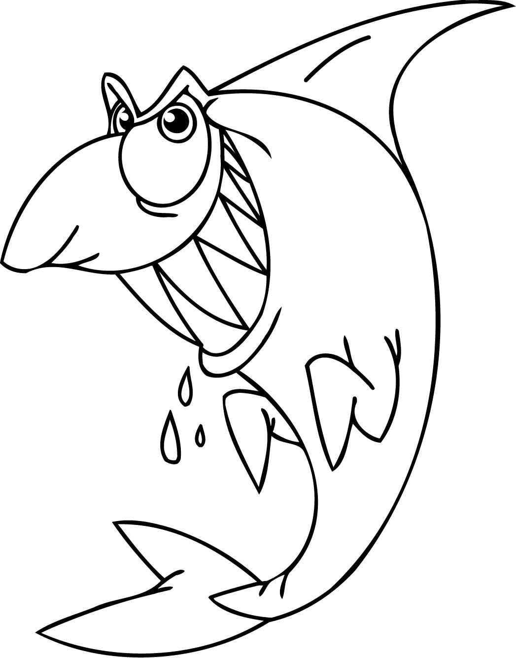 1047x1335 Best Of Cartoon Shark Coloring Pages Collection Printable