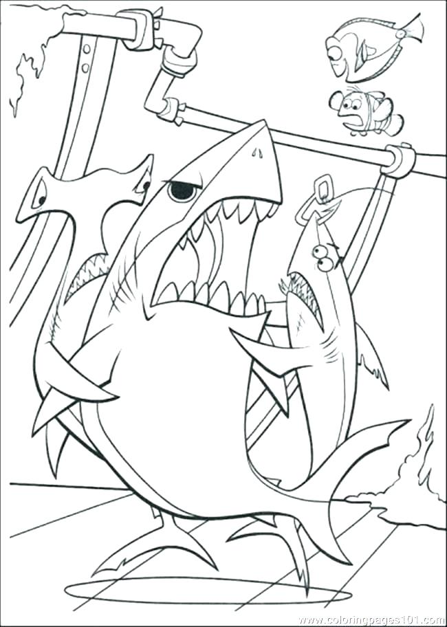650x912 Coloring Pages Shark Coloring Pages Sharks With Shark Jaws Sketch