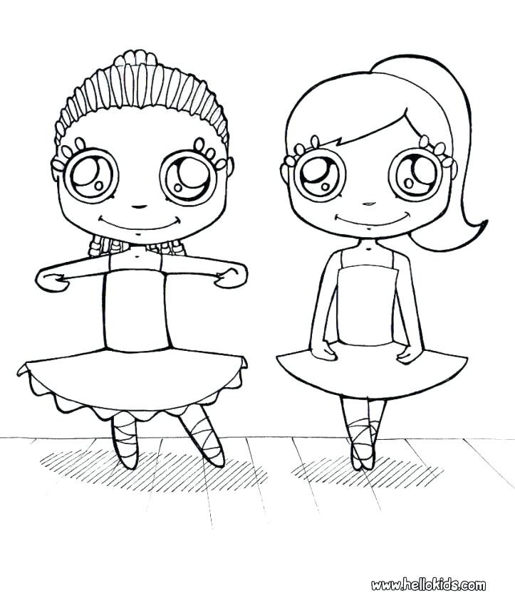723x850 Dancer Coloring Pages Young Dancers Young Dancers Coloring Page