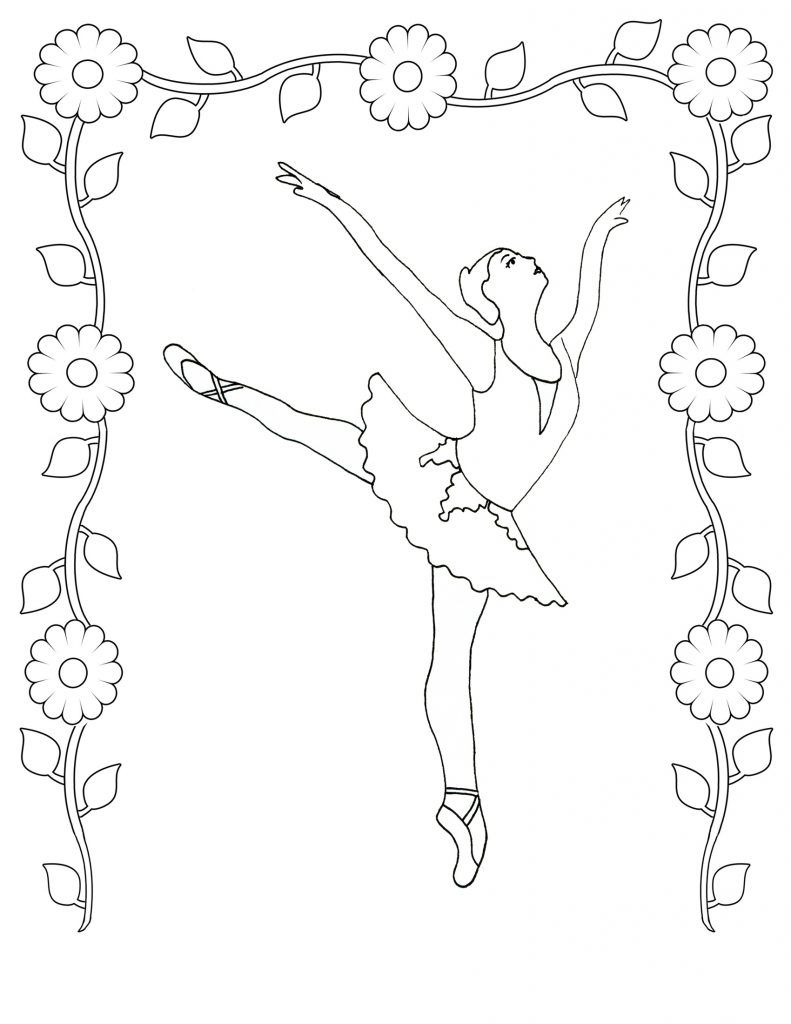 791x1024 Free Printable Ballet Coloring Pages For Kids Ballet Dancers