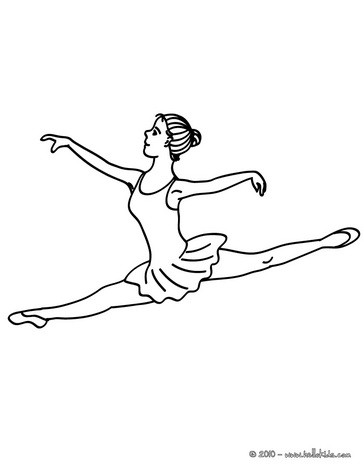 364x470 Dance Coloring Pages