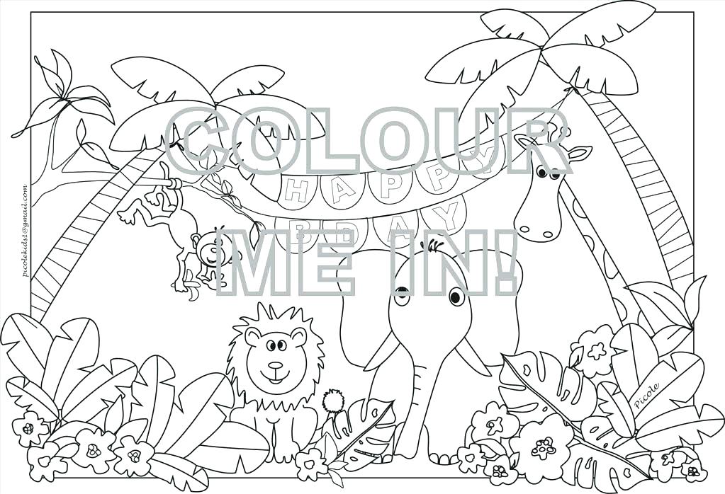 1023x698 Safari Coloring Page Safari Jeep Coloring Page Safari Coloring