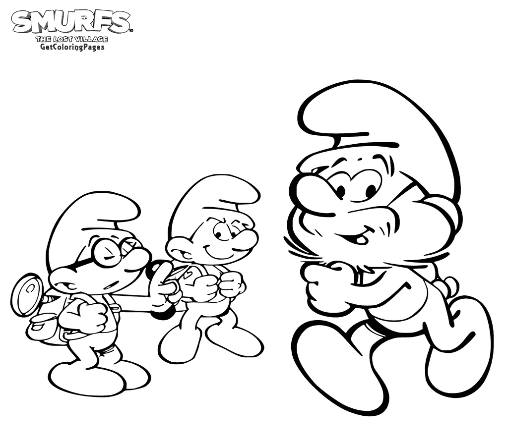 1024x900 Smurfs Lost Village Coloring Pages Gallery Coloring For Kids 2018