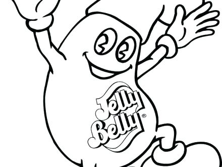 440x330 Jelly Bean Coloring Page Jelly Bean Coloring Page Coloring Page