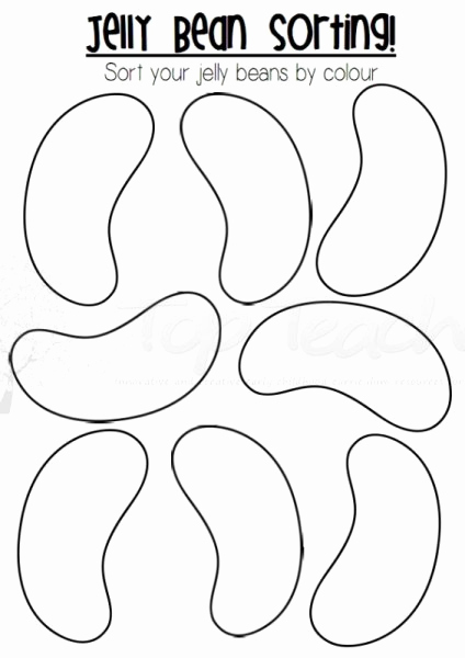424x600 Jelly Bean Coloring Page Printable Printable Coloring Page Black