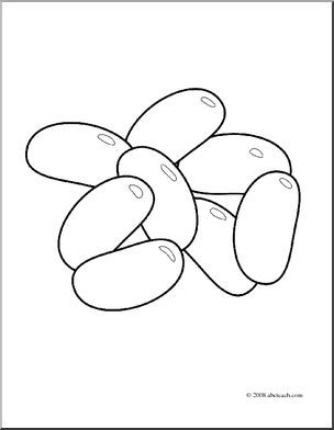 304x392 Cp Jelly Beans P In Bean Coloring Page