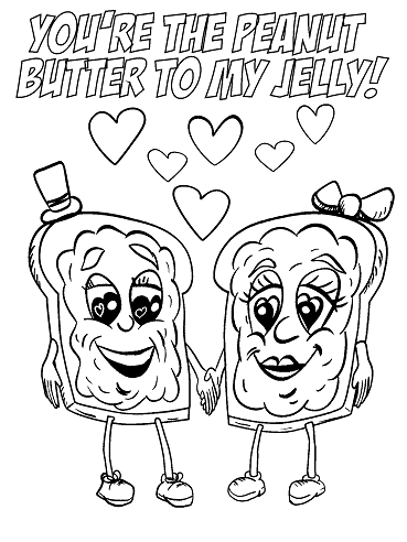 369x492 Free Printable Valentine's Day Coloring Pages