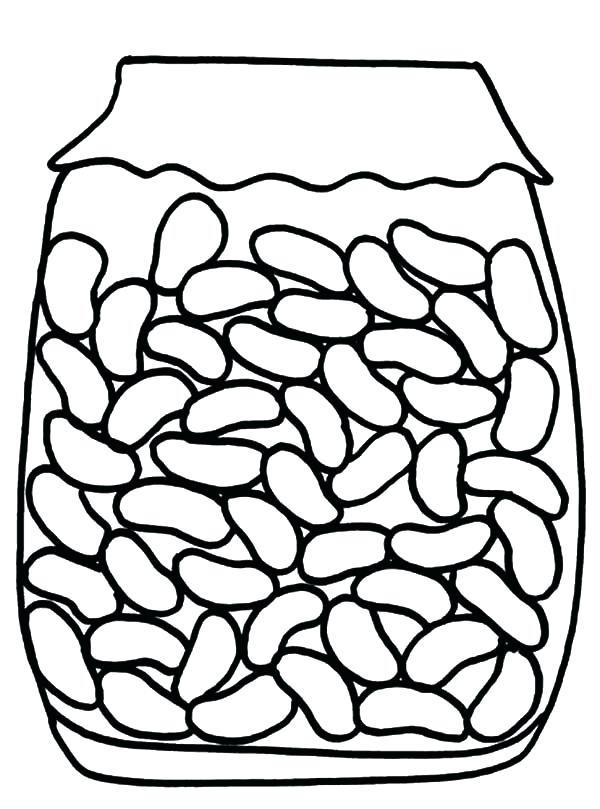 600x809 Bean Coloring Page Green Beans Coloring Pages Jelly Bean Prayer