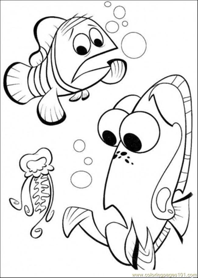 650x912 Dont Touch Jelly Fish Coloring Page