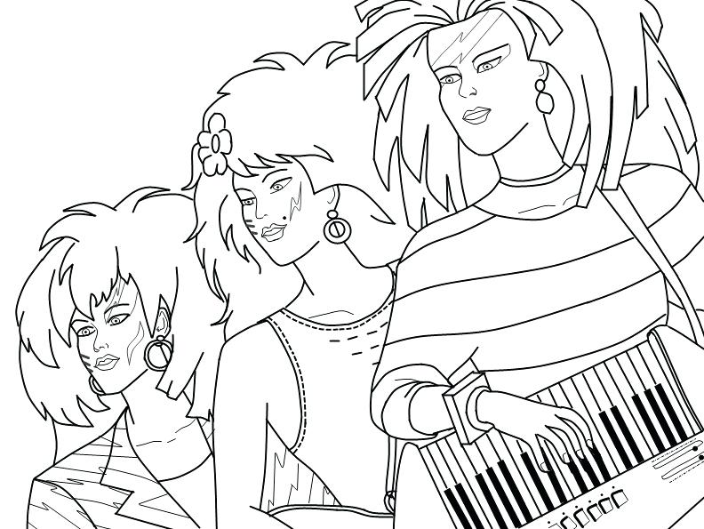 792x595 Jem Coloring Pages Life Preserver Coloring Sheets Sketch Templates
