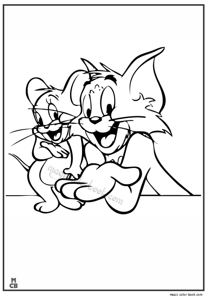 685x975 Tom Jerry Coloring Pages 06