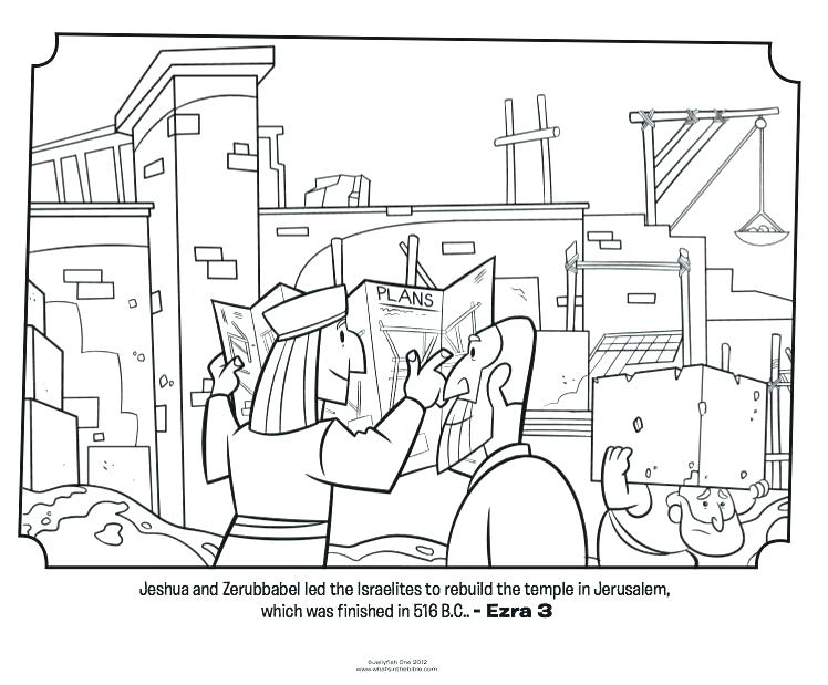 748x619 Nehemiah Coloring Page Coloring Page Nehemiah Wall Coloring Pages