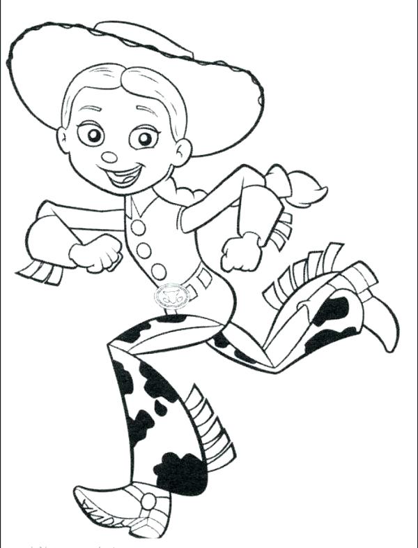 600x785 Jessie Toy Story Coloring Pages Toy Story Coloring Pages Toy Story