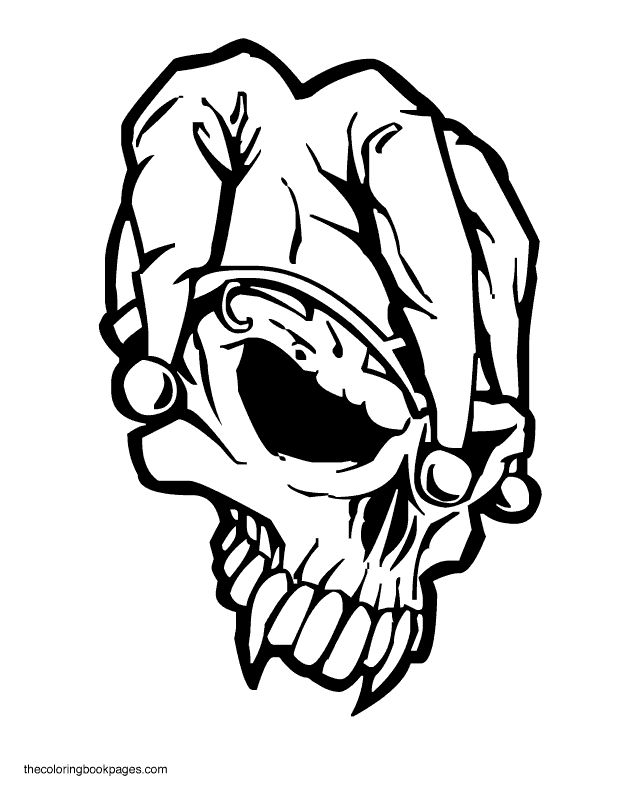 Jester Coloring Pages