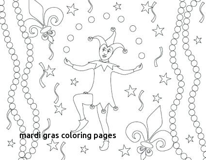 425x329 Mardi Gras Coloring Pages Free Jester Coloring Page Mardi Gras