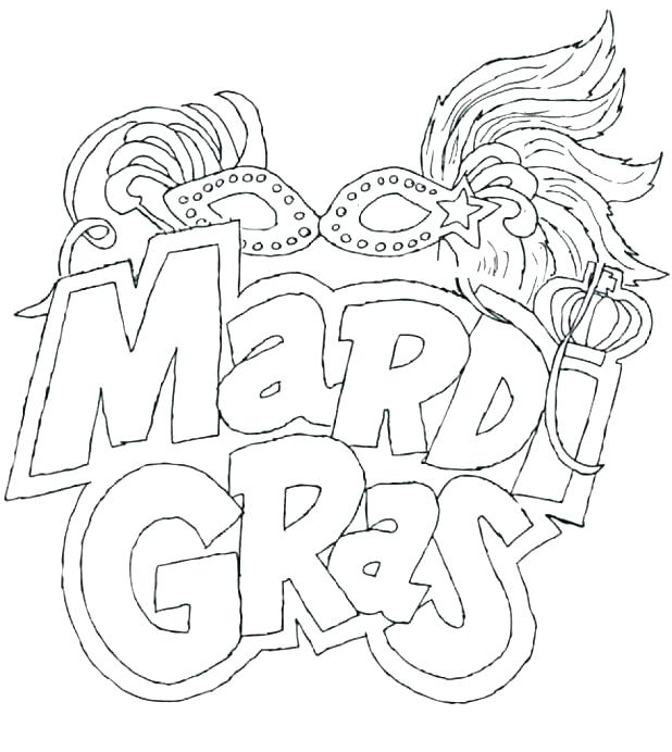 618x692 Mardi Gras Coloring Pages Free Printable Jester Coloring Page