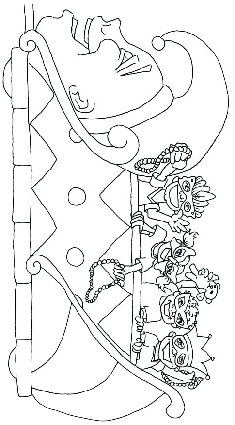 485x875 Carnival Colouring Page Carnival Coloring Page Jester Coloring