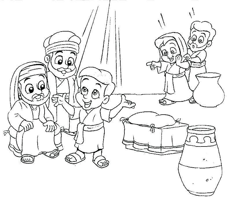 802x684 Jesus At The Temple Coloring Page In The Temple Coloring Page