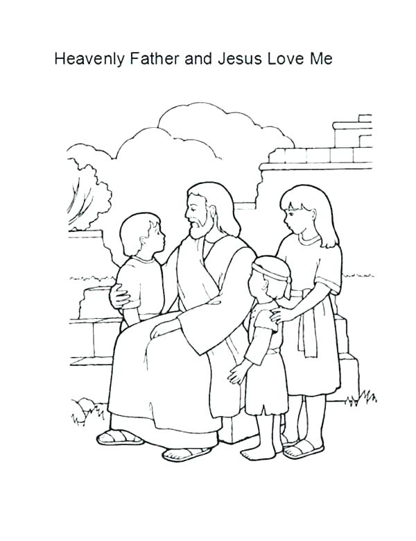 600x779 Coloring Page Jesus Bible Coloring Pages Coloring Page Of Loves Me