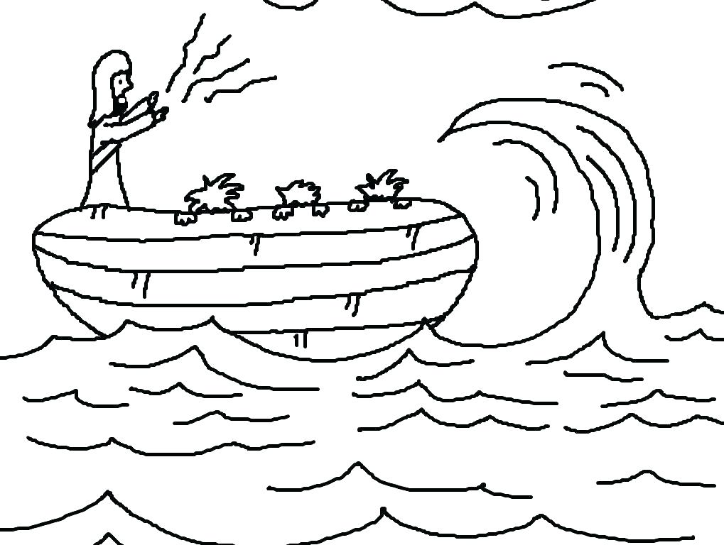 1019x768 Jesus Calms The Storm Coloring Page Stills The Storm Coloring Page