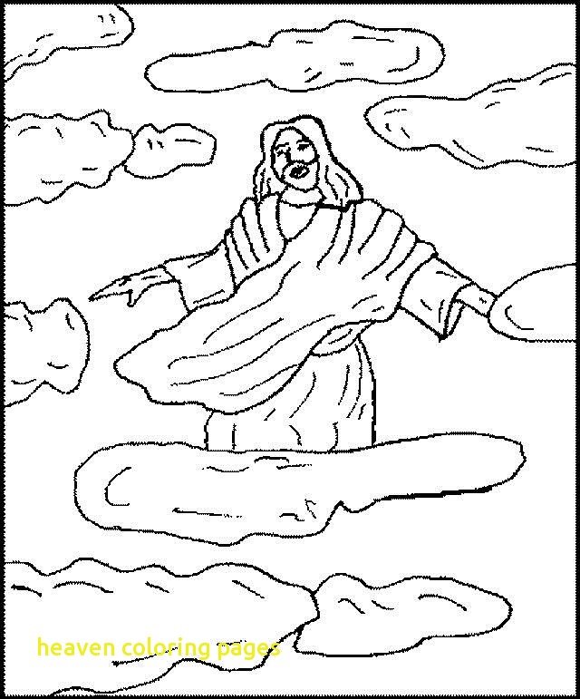 640x771 Heaven Coloring Pages With Ascension Of Jesus Christ Coloring