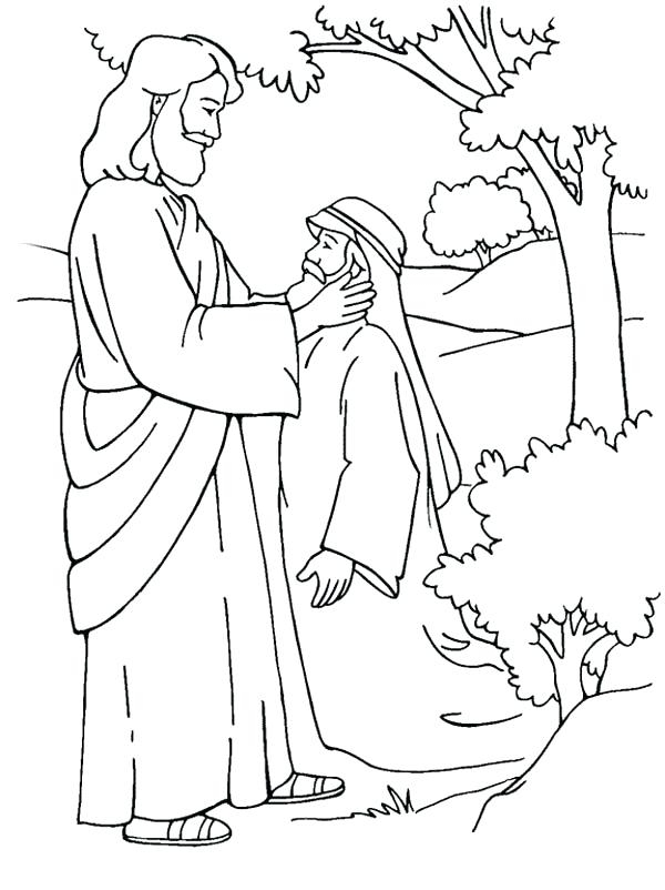 600x802 Jesus Christ Coloring Pages Delectable Color Pages Of Jesus More