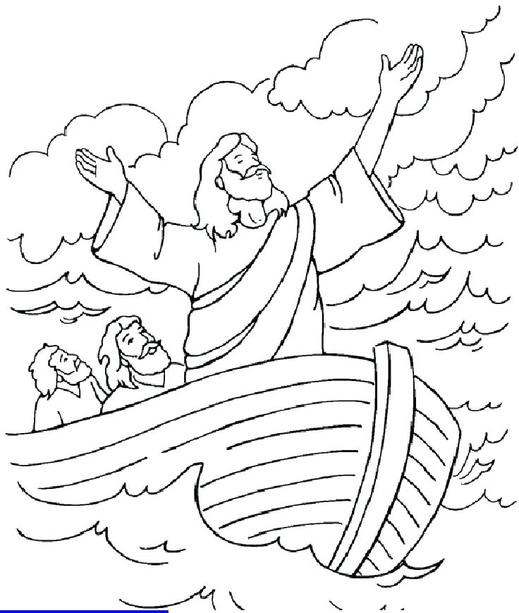 Jesus Coloring Pages