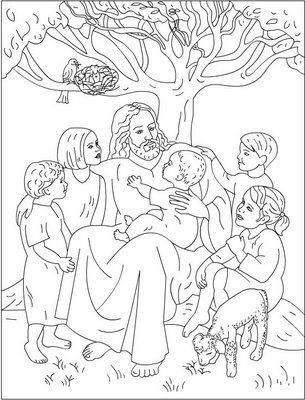 305x400 Let The Little Children Come To Me