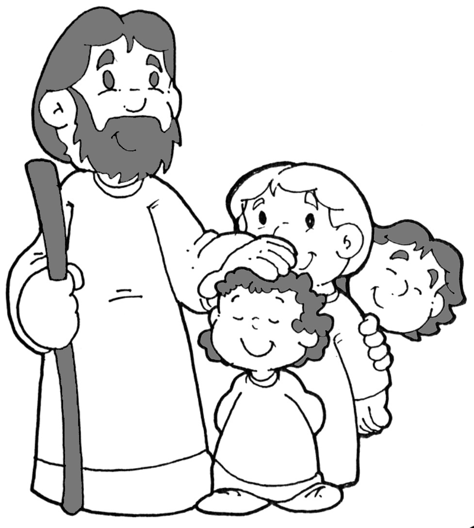 977x1088 Printable Jesus Coloring Pages For Kids Loves The Children Page