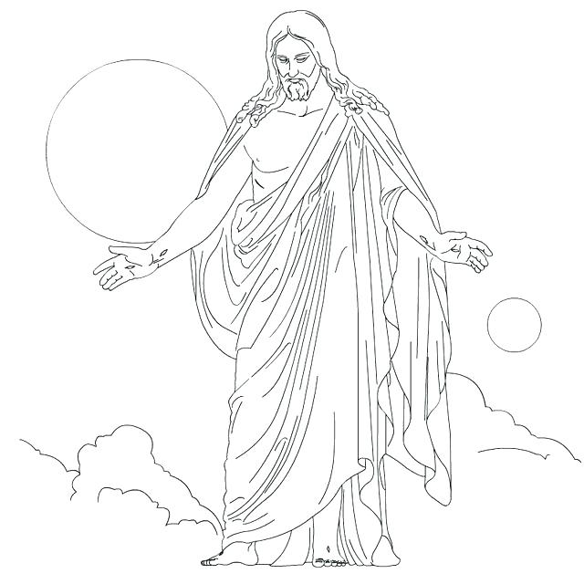 640x640 Coloring Pages Jesus Coloring Pages Ascension Of Coloring Pages