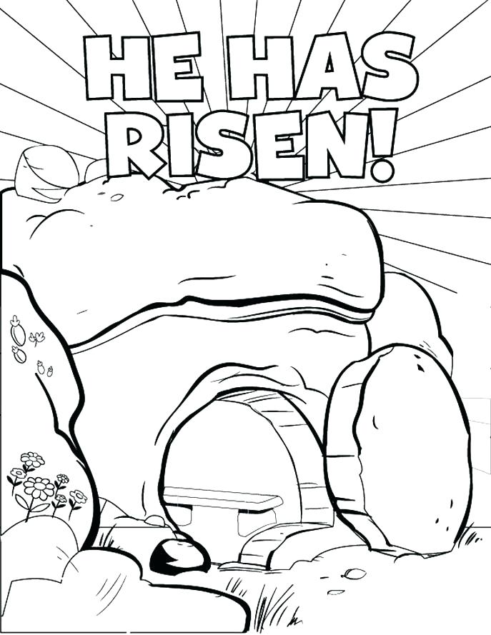 687x889 Bible Coloring Pages Jesus Bible Coloring Pages Resurrection
