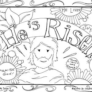300x300 Free Coloring Pages Easter Jesus New Easter Coloring Pages Best