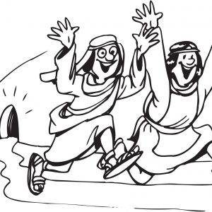 300x300 Coloring Pictures Of Jesus Empty Tomb Inspiration Resurrection
