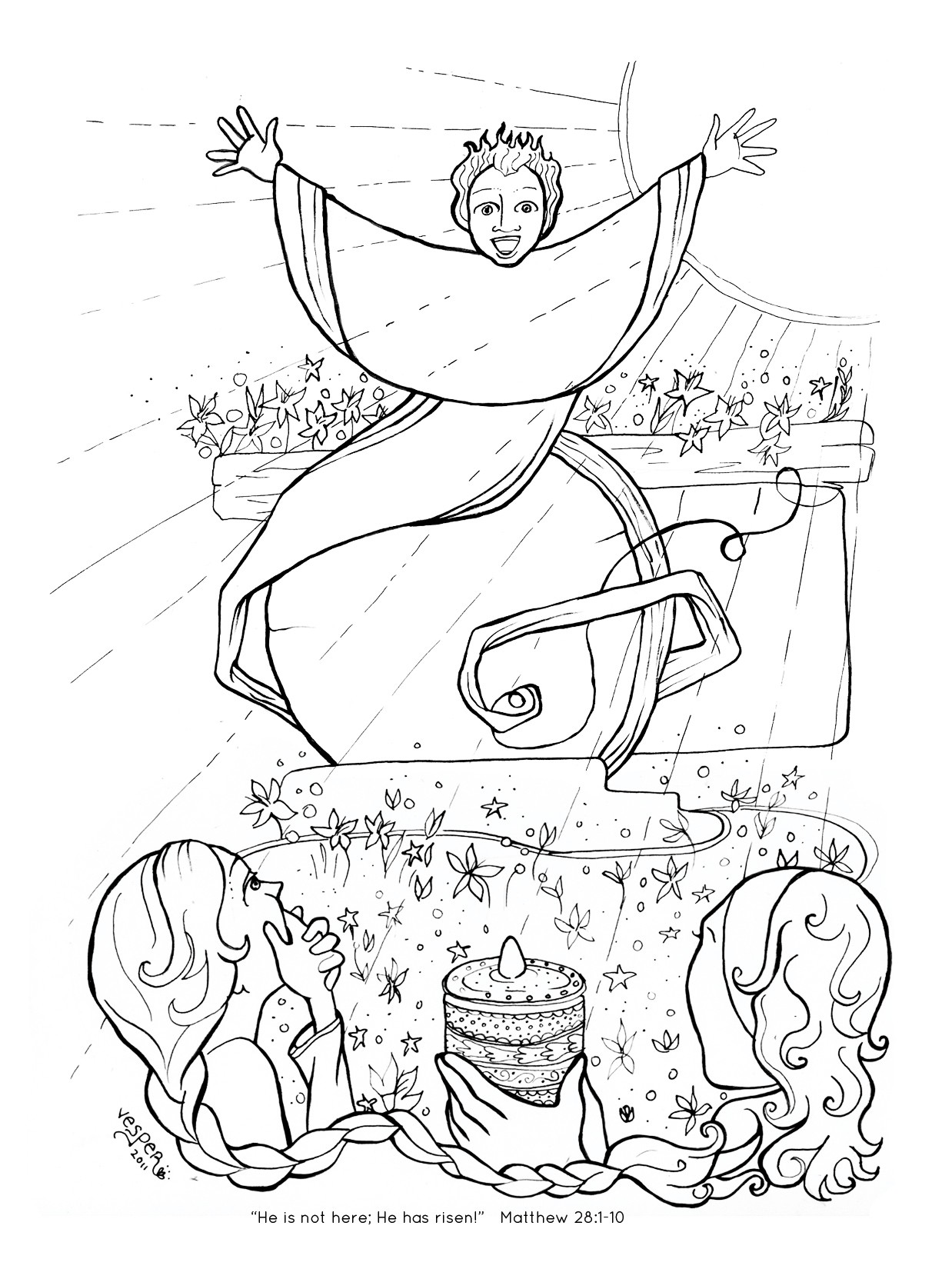 1238x1650 Coloring Pictures Of Jesus Empty Tomb New 28 Resurrection Coloring