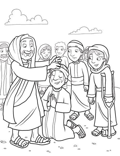 464x600 Jesus Heals A Leper Jesus Heals The Sick 10 Bible Class