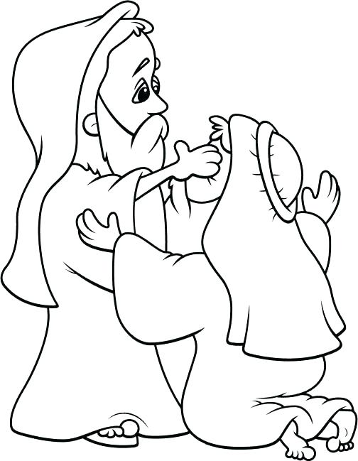 504x649 Jesus Heals Blind Man Coloring Page Heals The Sick Coloring Page