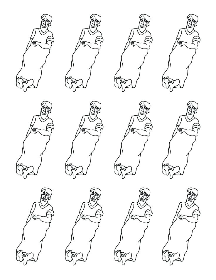 736x952 Jesus Heals A Blind Man Coloring Page Heals A Blind Man Coloring