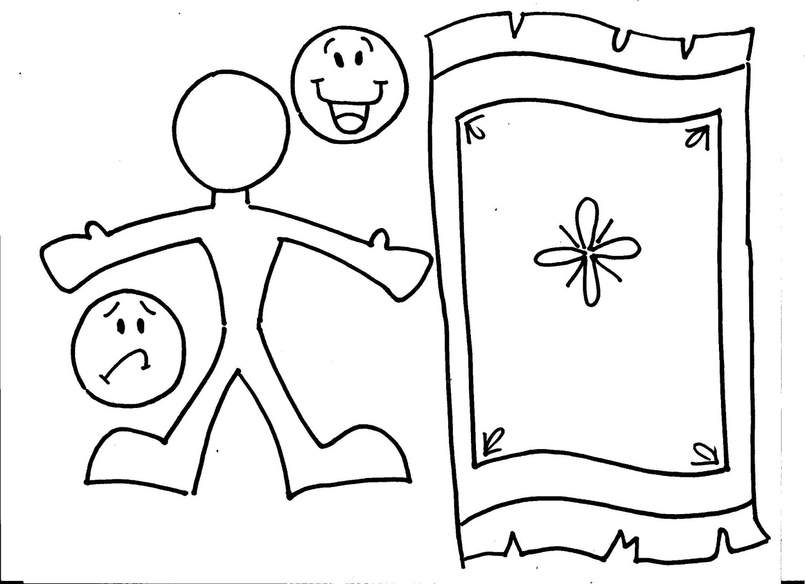 1600x1161 Jesus Heals A Paralyzed Man Coloring Pages