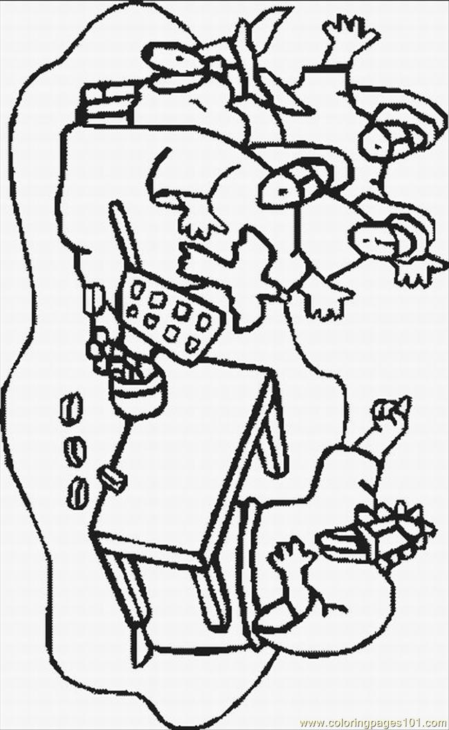 650x1056 Jesus Heals Paralyzed Man Lrg Coloring Page