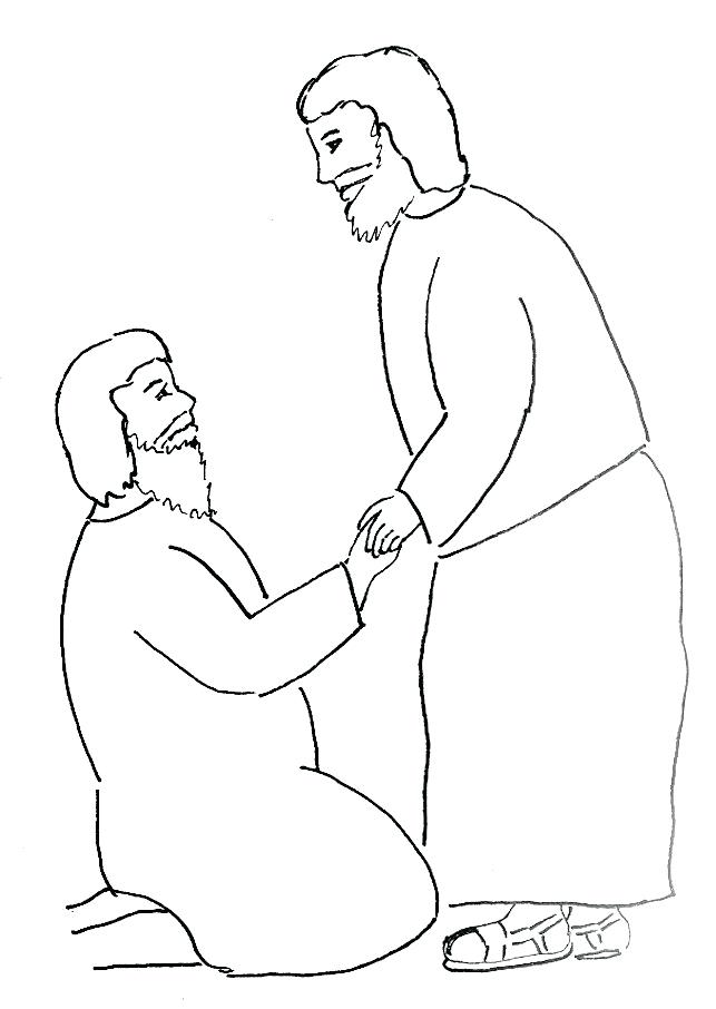 643x906 Jesus Heals The Lame Man Coloring Page Peter Heals Crippled Man