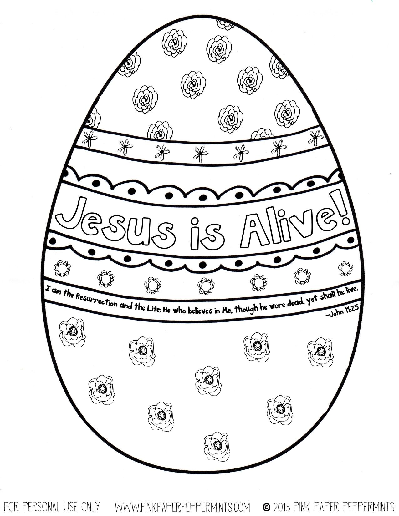 1275x1650 Awesome Religious Easter Coloring Pages For Adults Jesus Is Alive