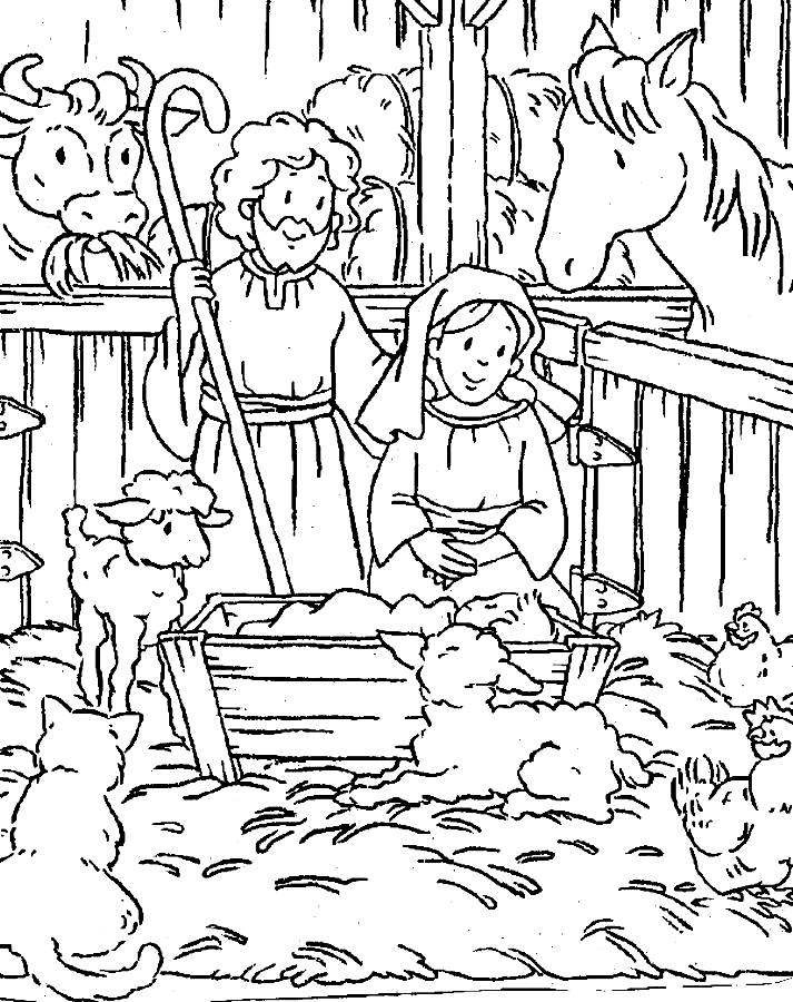 713x900 Christmas Coloring Pages Baby Jesus 27 Ba Jesus Coloring Pages
