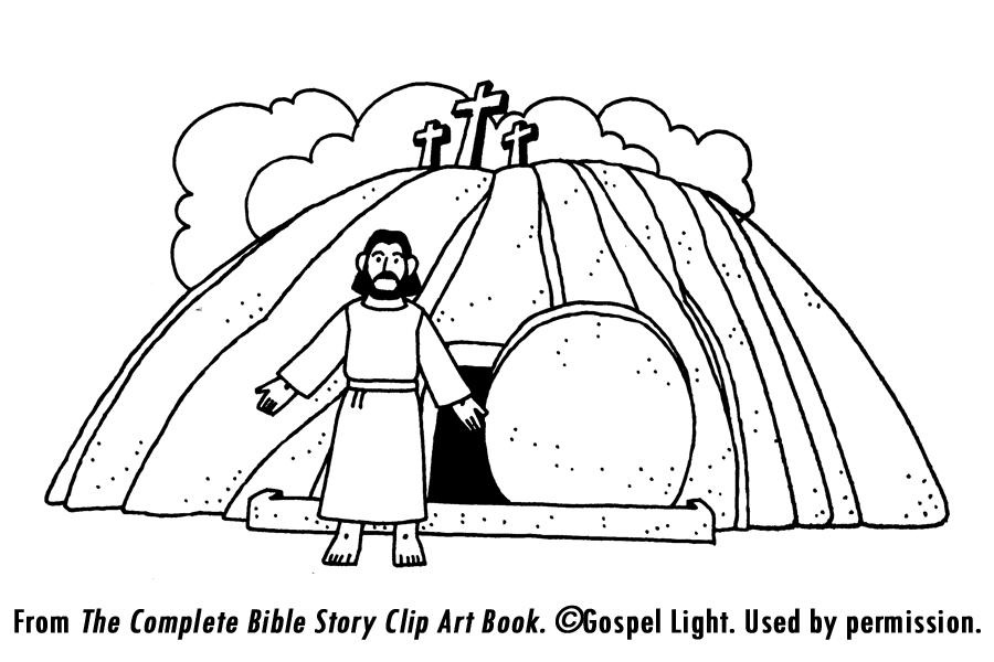 900x600 Jesus Resurrection Coloring Page Jesus Raises Lazarus Coloring