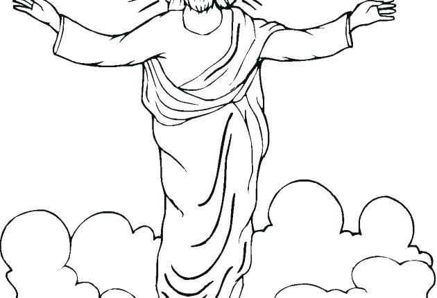 630x430 Jesus Resurrection Coloring Pages Coloring Sheets Of Teaches